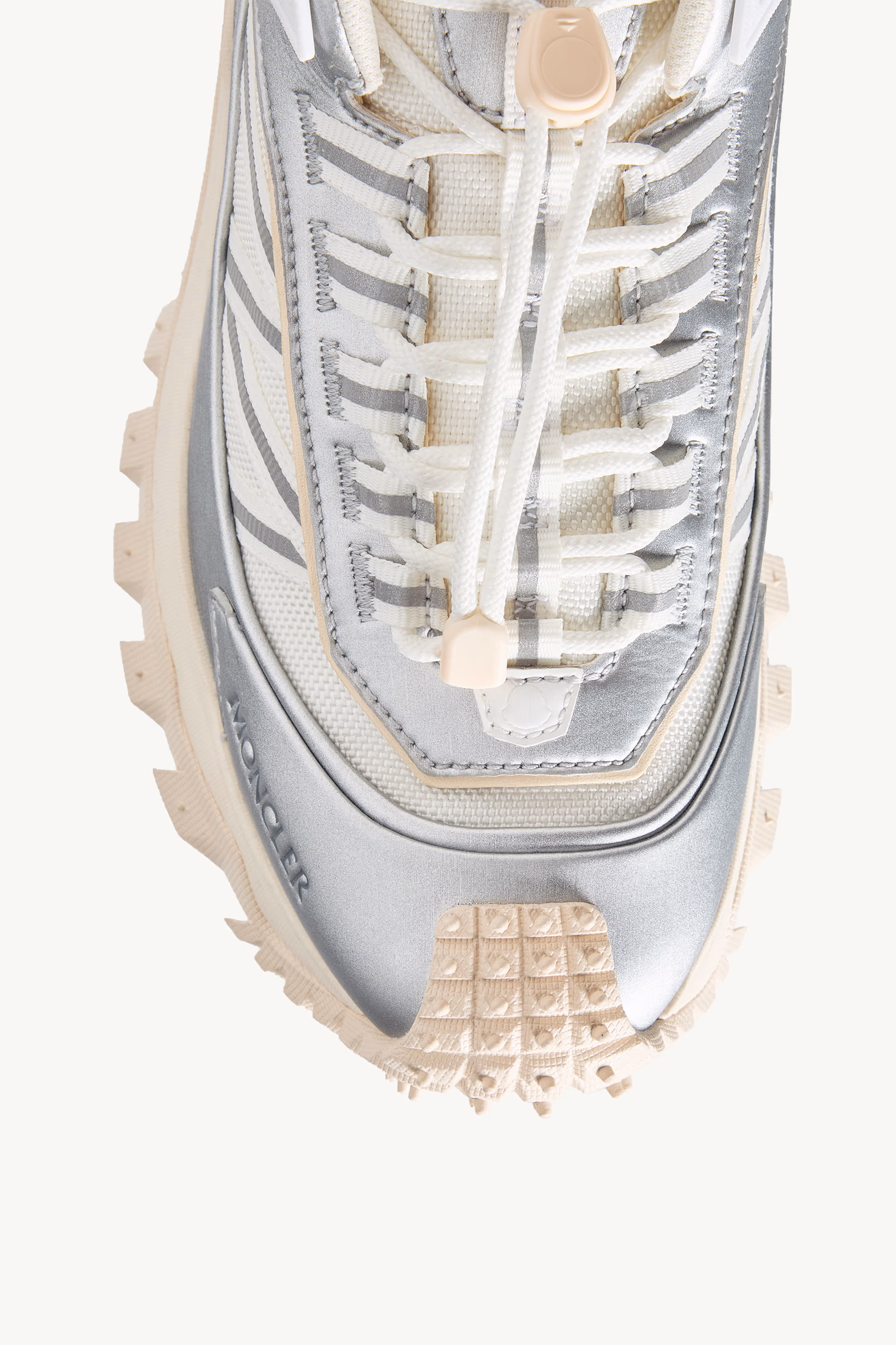 Trailgrip GTX Leather Sneakers Women Silver Moncler 3